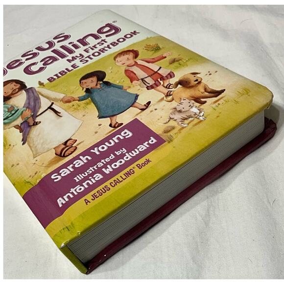 Children's Jesus Calling My First Bible Storybook Soft Hardback ~ Sarah Young - Picture 9 of 9